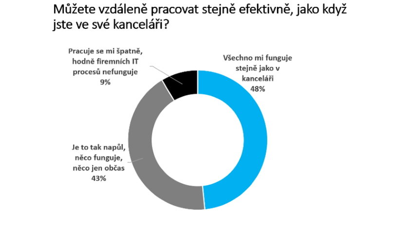 průzkum práce z domova