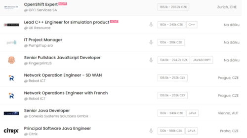 IT jobs offers