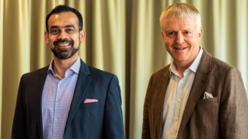Ankush Malhotra (vlevo) a Dag-Adler-Blakseth (vpravo)