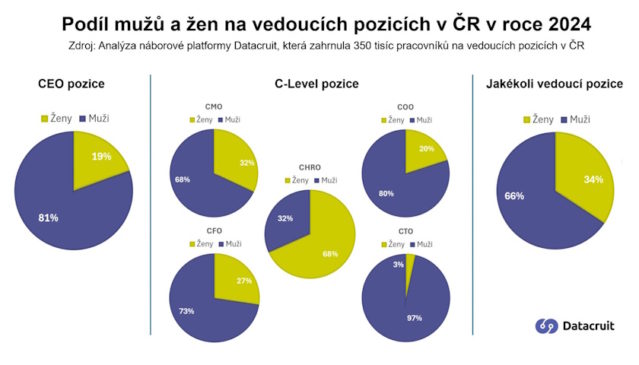 Analýza 81 % CEO jsou muži